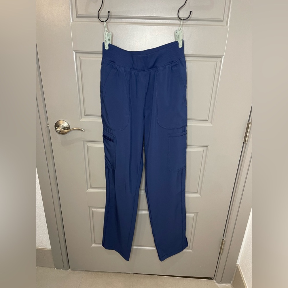 Cherokee Infinity Navy Blue Small Straight Leg Scrub Bottom